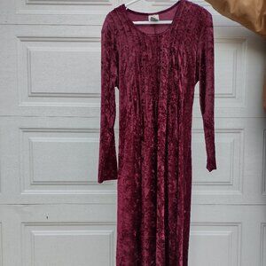 A "TR Bentley" Velvet Dress